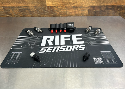 Rife Sensors Laptop Tuning No Skid Mat Pad 18"x12" 98-126