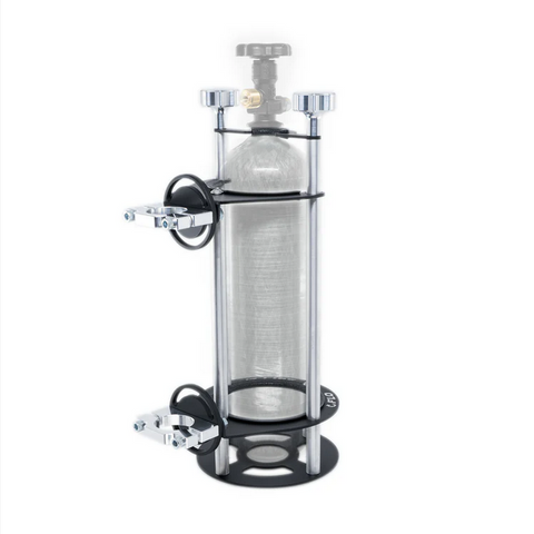 Flo Supply Race-Light Single 5lb Composite Bottle Bracket - Roll Bar Mount SKU: 60-32039-1-5/8